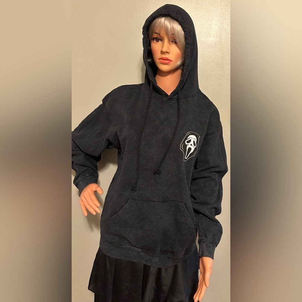 Ghost Face Drawstring
Hooded Sweatshirt size M - Picture 3 of 14